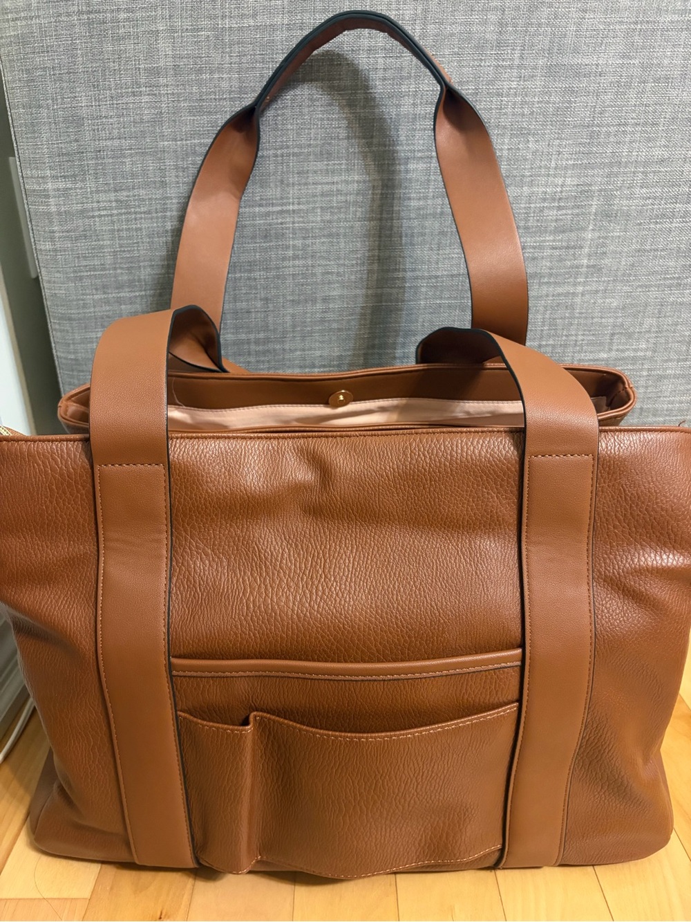 Poppy & Peonies Chestnut Brown Mini Voyager - Picture 2 of 9